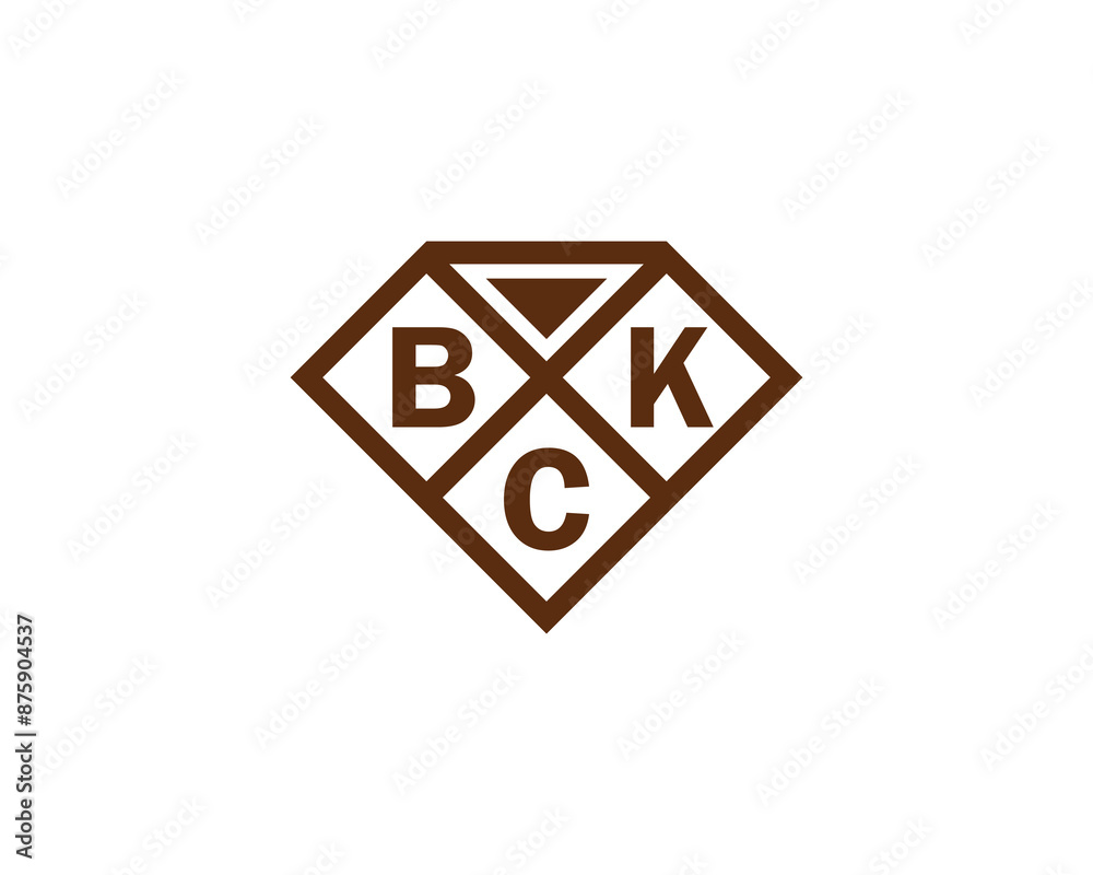 BCK logo design vector template. BCK logo design. BCK logo design vector template. BCK logo design.