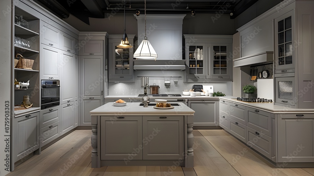 grey kitchen cabinets genrated by AI
grey kitchen cabinets genrated by AI
