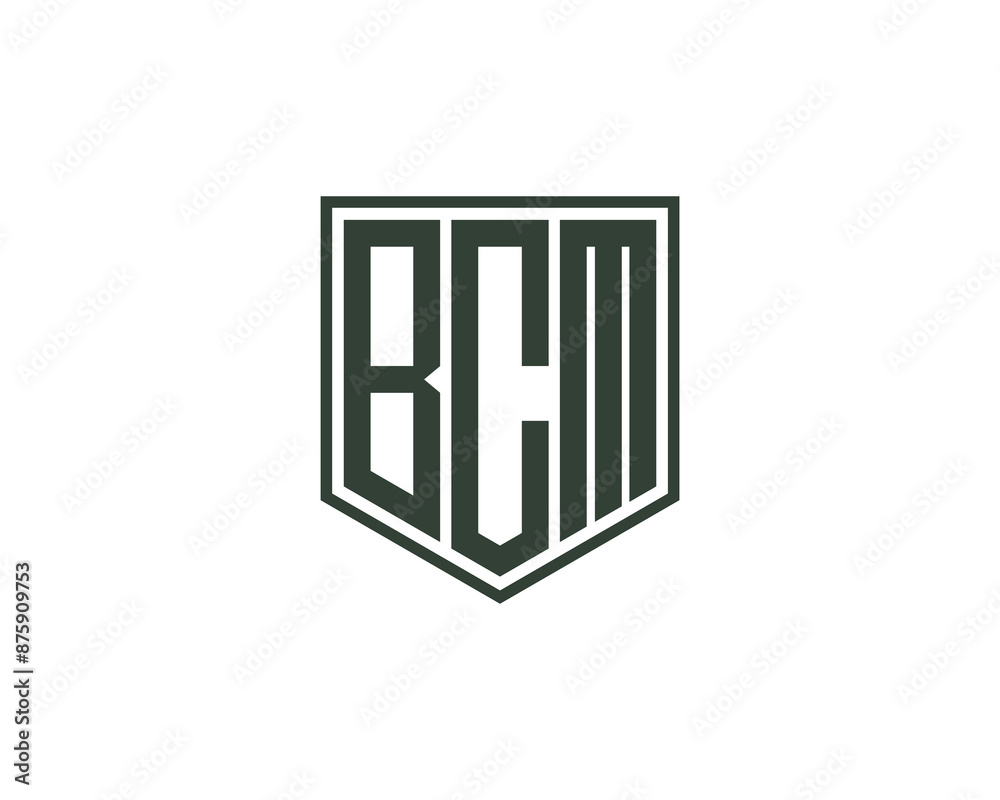 BCM logo design vector template. BCM logo design. BCM logo design vector template. BCM logo design.