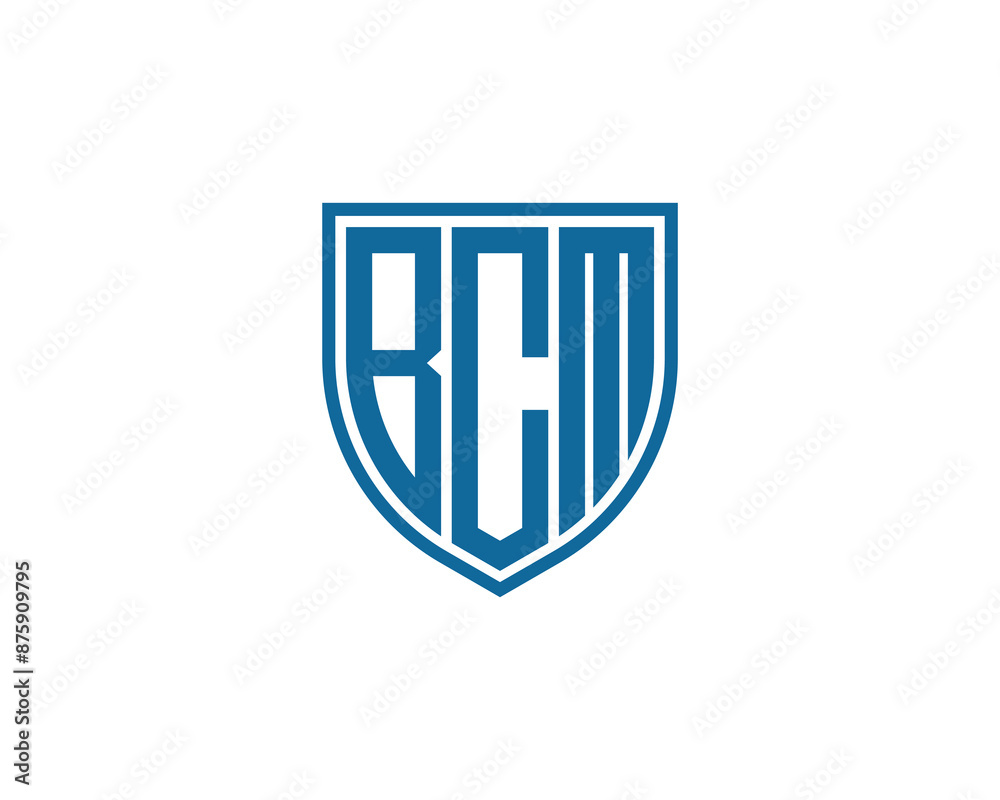 BCM logo design vector template. BCM logo design. BCM logo design vector template. BCM logo design.