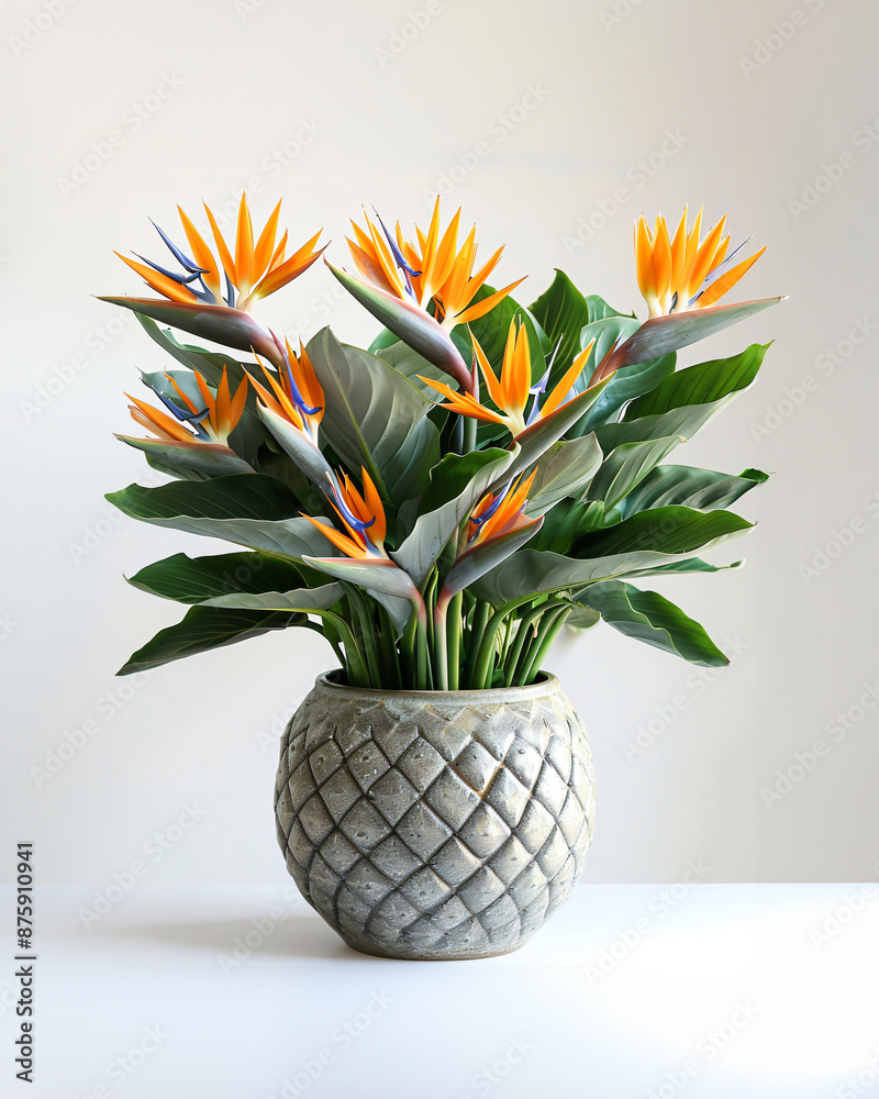 orange flower in vase orange flower in vase