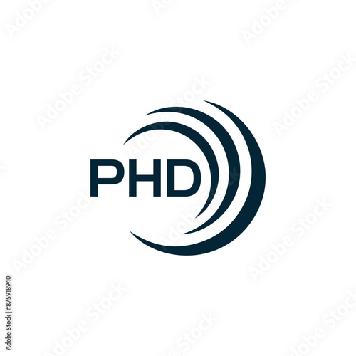 PHD logo. P H D design. White PHD letter. PHD, P H D letter logo design. P H D letter logo design in GOLD, GOLDEN LOGO, THREE, style. letter logo set in one artboard. P H D letter logo vector design.