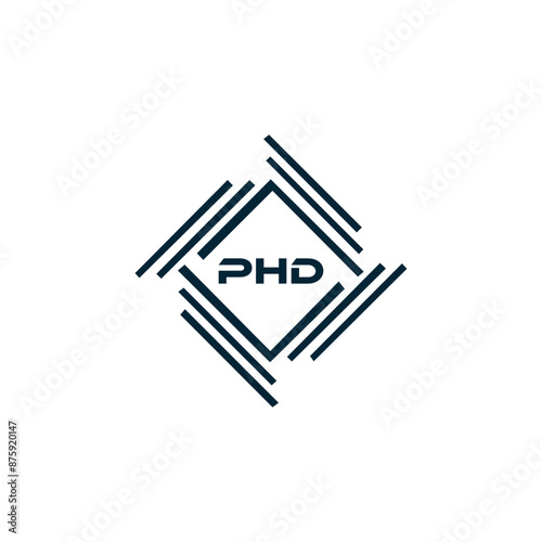 PHD logo. P H D design. White PHD letter. PHD, P H D letter logo design. P H D letter logo design in GOLD, GOLDEN LOGO, THREE, style. letter logo set in one artboard. P H D letter logo vector design.