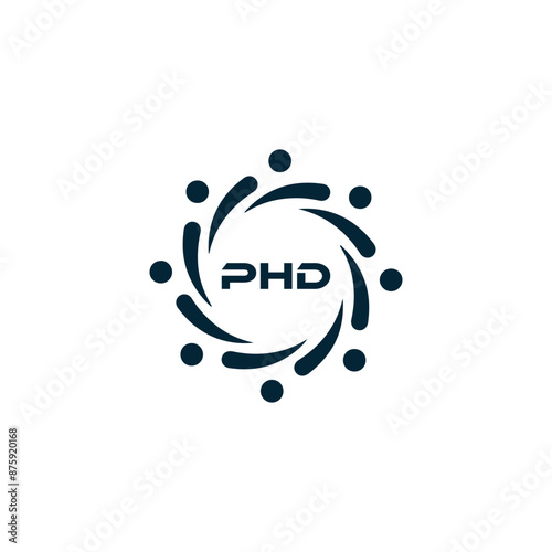PHD logo. P H D design. White PHD letter. PHD, P H D letter logo design. P H D letter logo design in GOLD, GOLDEN LOGO, THREE, style. letter logo set in one artboard. P H D letter logo vector design.