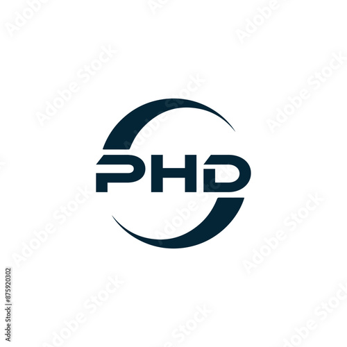 PHD logo. P H D design. White PHD letter. PHD, P H D letter logo design. P H D letter logo design in GOLD, GOLDEN LOGO, THREE, style. letter logo set in one artboard. P H D letter logo vector design.
