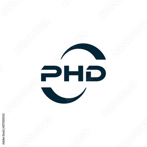 PHD logo. P H D design. White PHD letter. PHD, P H D letter logo design. P H D letter logo design in GOLD, GOLDEN LOGO, THREE, style. letter logo set in one artboard. P H D letter logo vector design.