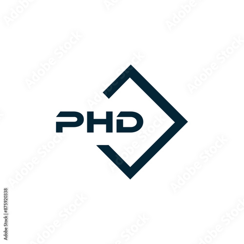 PHD logo. P H D design. White PHD letter. PHD, P H D letter logo design. P H D letter logo design in GOLD, GOLDEN LOGO, THREE, style. letter logo set in one artboard. P H D letter logo vector design.