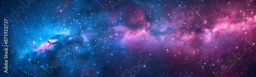 beautiful starry sky background with deep blue and purple colors