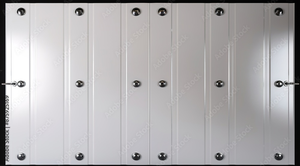 white metal door white metal door