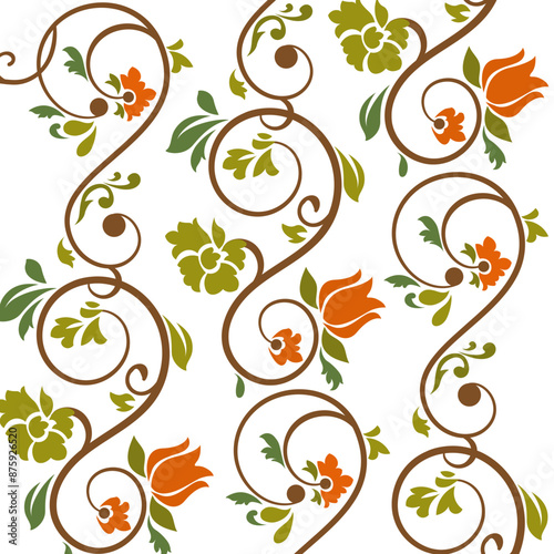 Ornaments Floral  Graphic Design