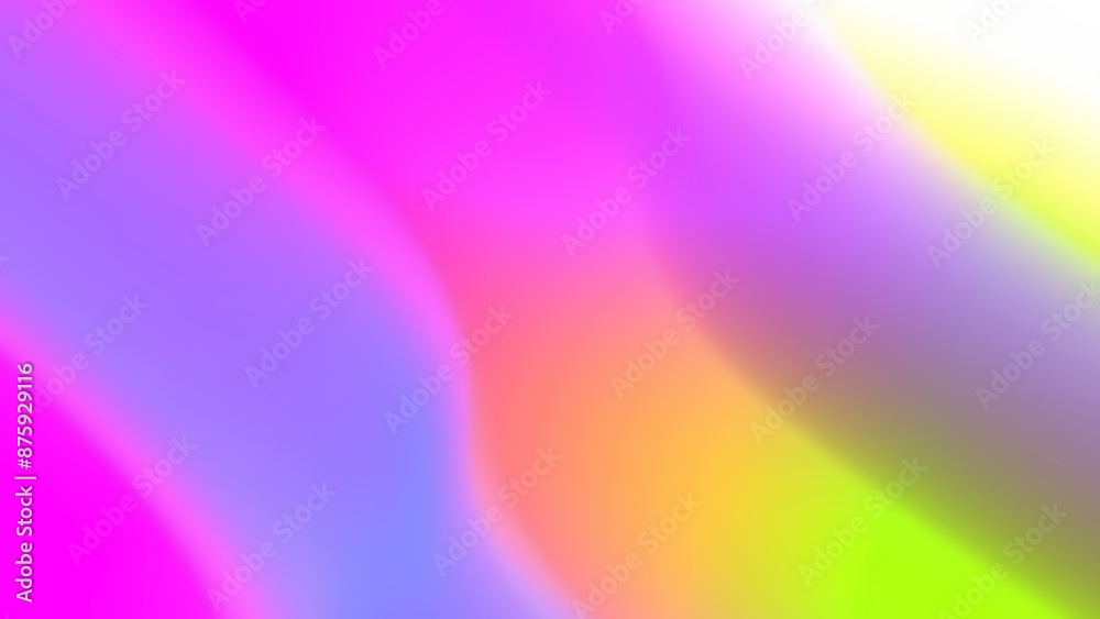 Abstract blue magenta green yellow gradient background with liquid style waves Abstract blue magenta green yellow gradient background with liquid style waves