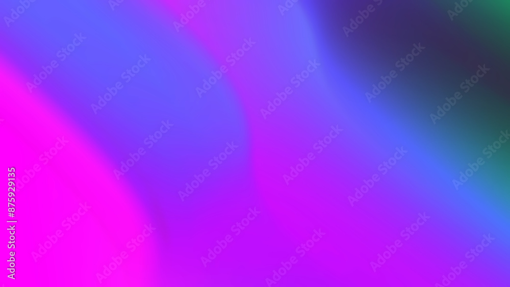 Fototapeta premium light blue red magenta wavy gradient. blurred background