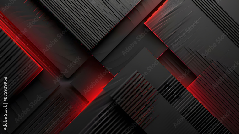 Obraz premium abstract red and black are light pattern with the gradient is the with floor wall metal texture soft tech diagonal background black dark sleek clean modern.