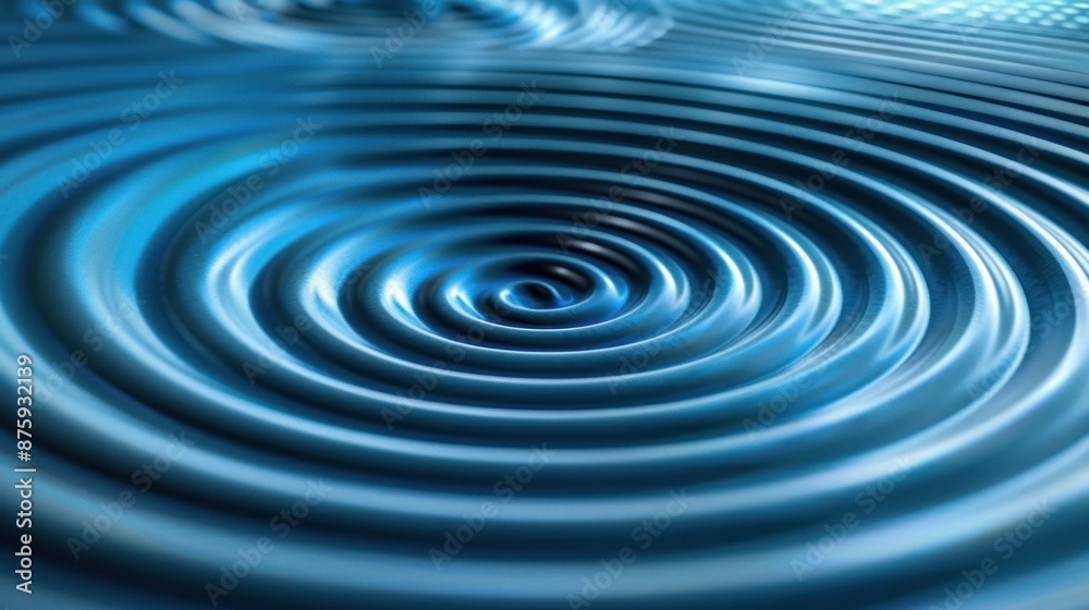 Abstract Blue Ripples Abstract Blue Ripples
