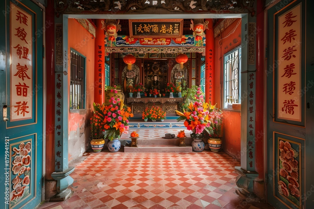 Fototapeta premium Chinese style architecture
