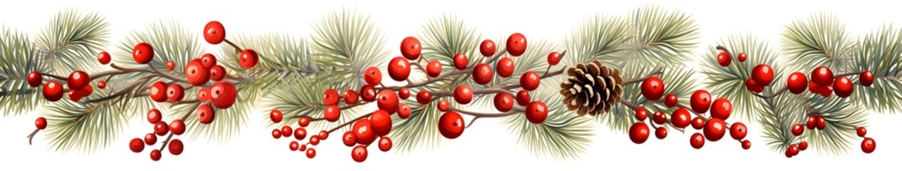 Festive Holiday Border