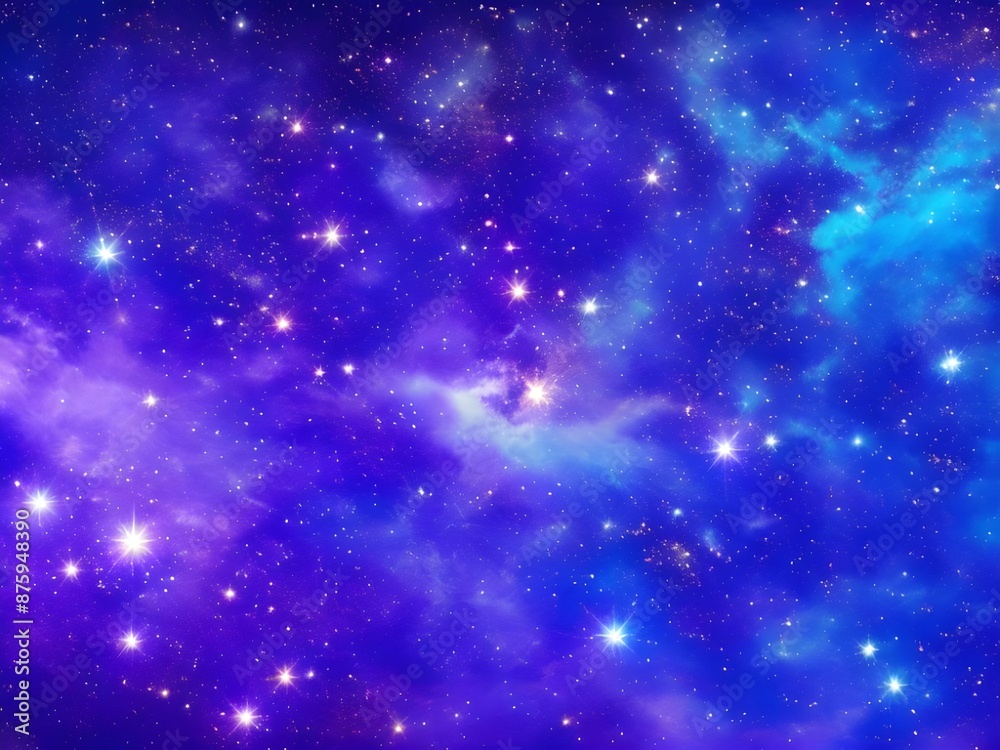 Obraz premium background with stars Nebula