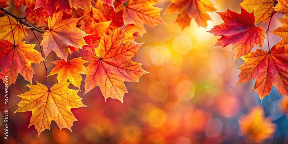 Vibrant red and orange autumn leaves, perfect for fall-themed projects, autumn, leaves, vibrant, red, orange, nature Vibrant red and orange autumn leaves, perfect for fall-themed projects, autumn, leaves, vibrant, red, orange, nature