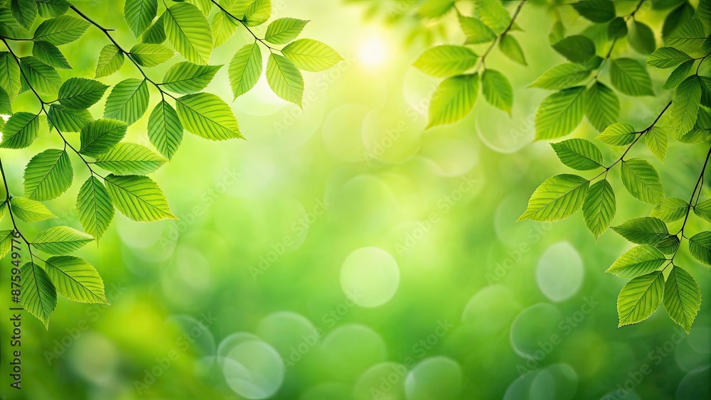 Soft blurred background of green leaves in a forest, nature, foliage, trees, environment, peaceful, serene, tranquil, plant Soft blurred background of green leaves in a forest, nature, foliage, trees, environment, peaceful, serene, tranquil, plant