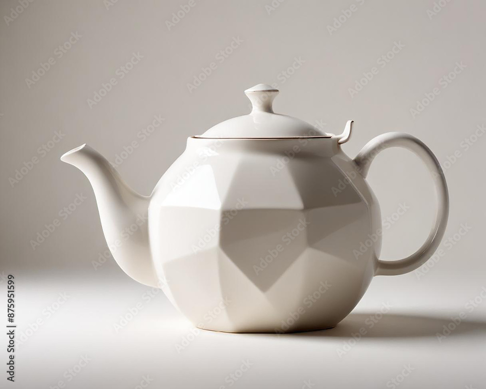 a teapot photo made with generative AI a teapot photo made with generative AI