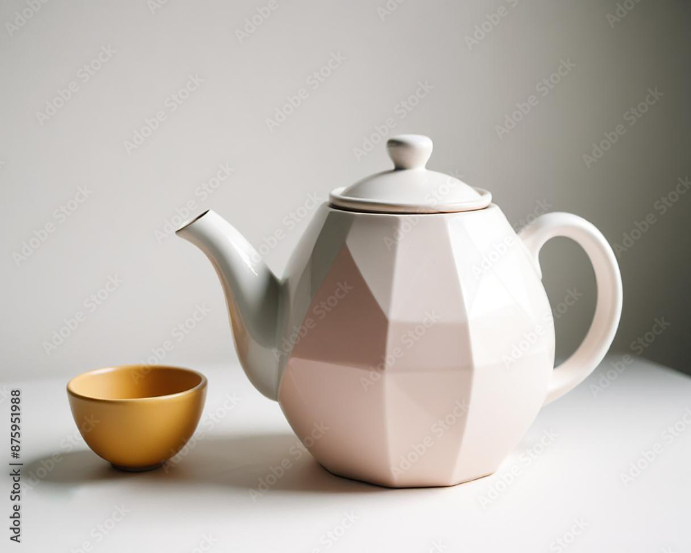 a teapot photo made with generative AI a teapot photo made with generative AI