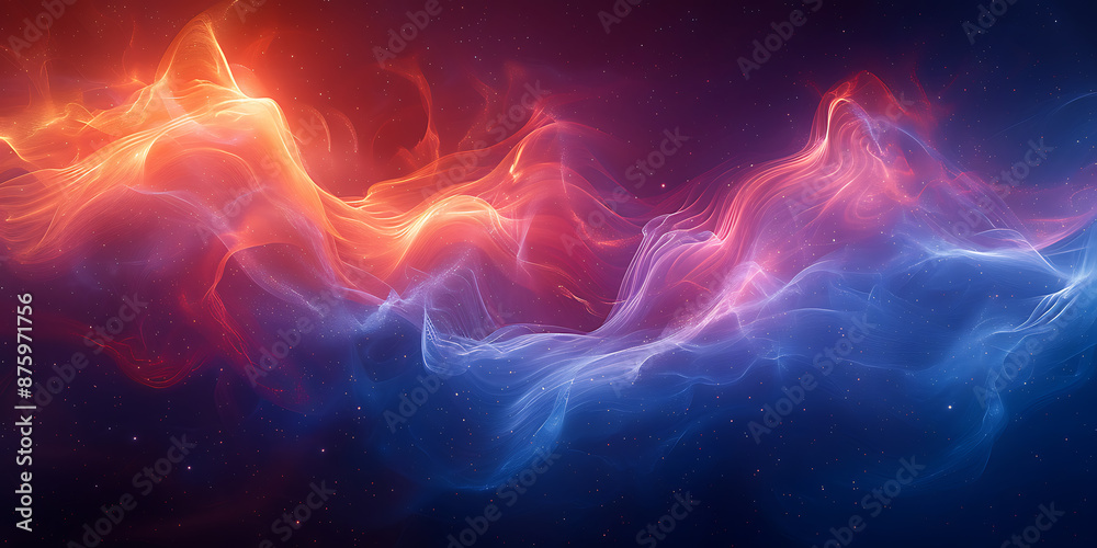 Vibrant Abstract Canvas with Dynamic Energy Vibrant Abstract Canvas with Dynamic Energy