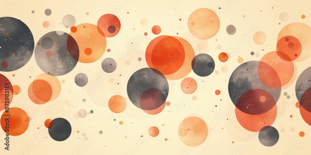 Abstract Watercolor Circles Abstract Watercolor Circles