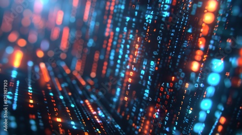 Wallpaper Mural Glowing circuitry embedded in translucent glass panels, casting intricate patterns of light against a dark backdrop. 32k, full ultra HD, high Torontodigital.ca