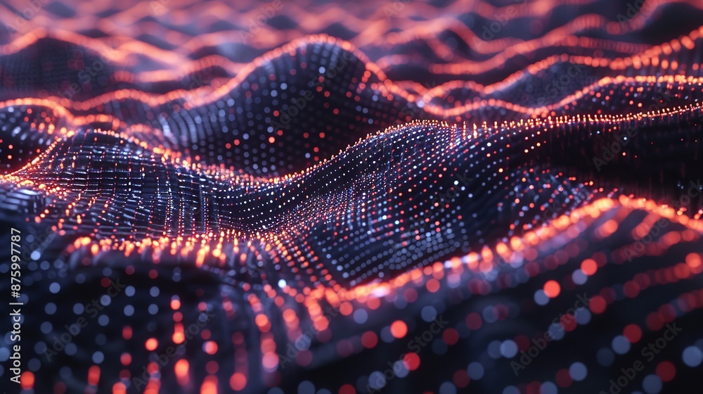 An abstract digital grid with binary code, symbolizing the technology-driven financial world An abstract digital grid with binary code, symbolizing the technology-driven financial world