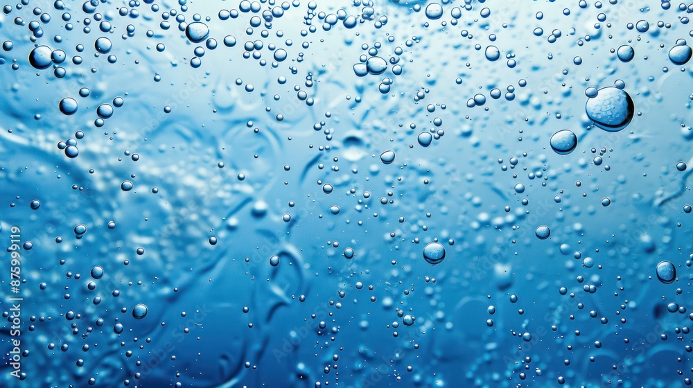 Abstract illustration Clear water surface with bubbles. beautiful white background. close up Abstract illustration Clear water surface with bubbles. beautiful white background. close up