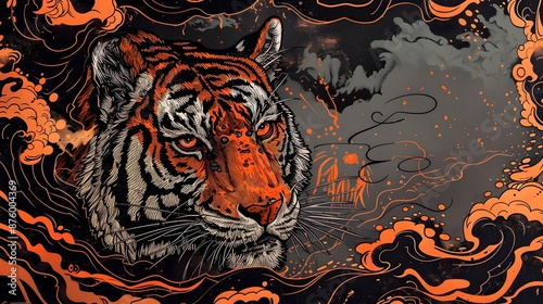 Wildlife Celebration: Tiger Image for Tiger Day Background