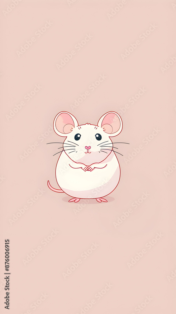 Cute mouse illustration | High Quality | Wallpaper Cute mouse illustration | High Quality | Wallpaper