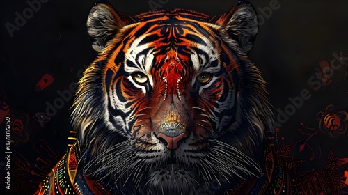 Wildlife Celebration: Tiger Image for Tiger Day Background