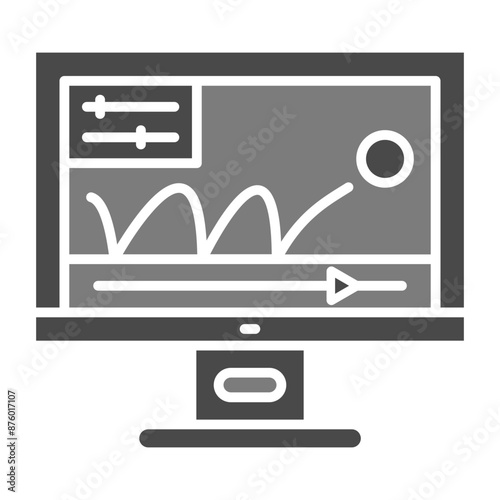Motion Graphics Icon