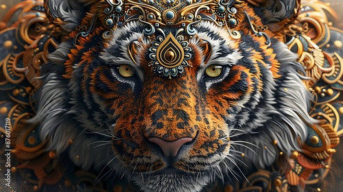 Wildlife Celebration: Tiger Image for Tiger Day Background
