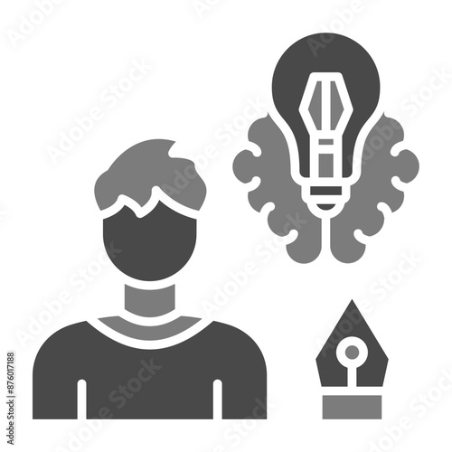 Graphic designer Icon