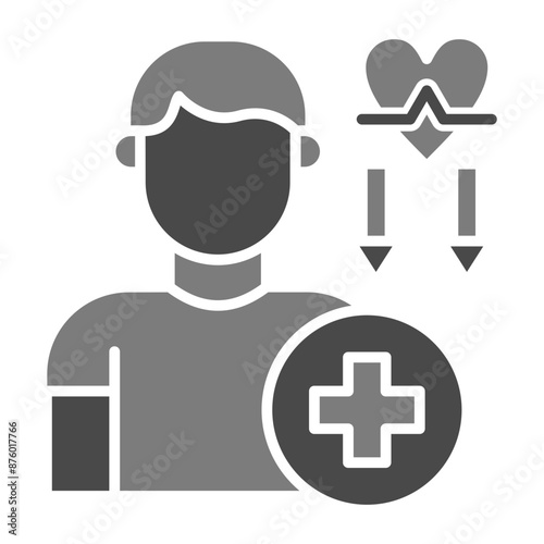 Sick patient Icon