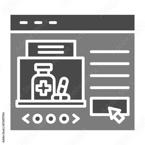 Online pharmacy Icon