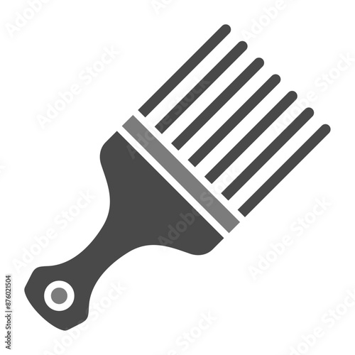 Afro comb Icon