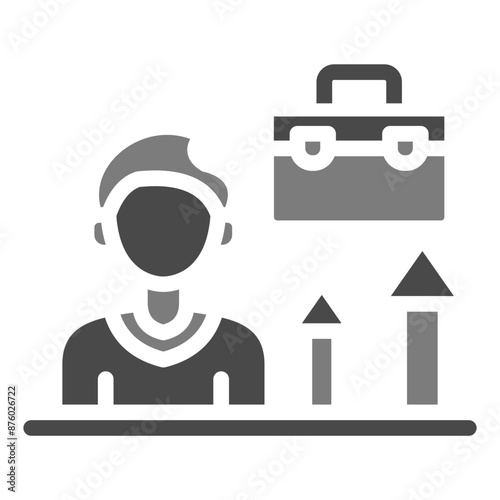 Job promotion Icon
