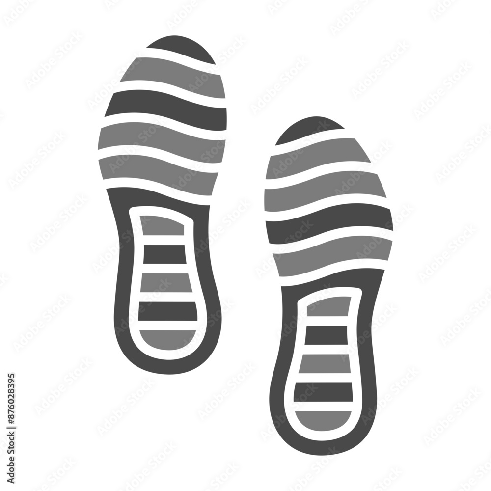 Shoe print Icon Shoe print Icon