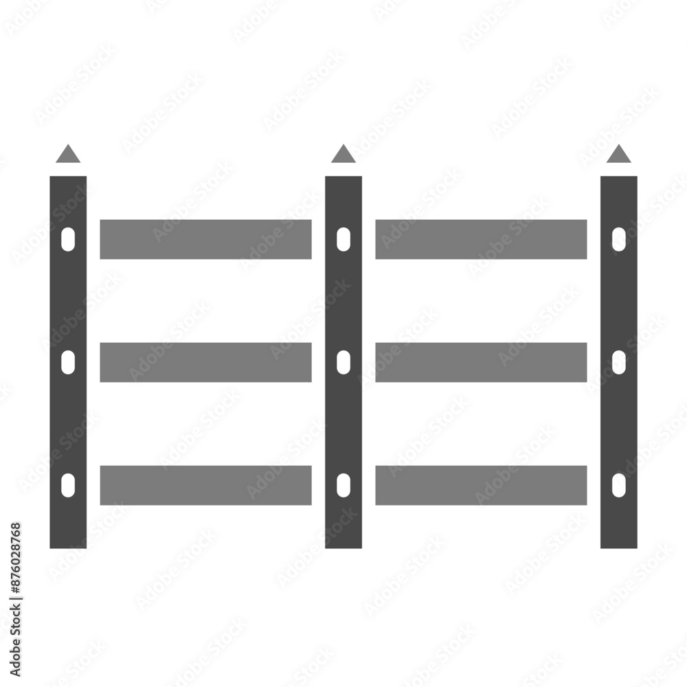 Fototapeta premium Fence Icon