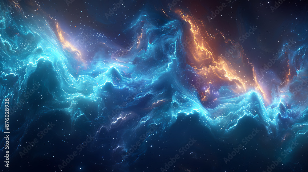 Vibrant Neon Background with Abstract Canvas Vibrant Neon Background with Abstract Canvas