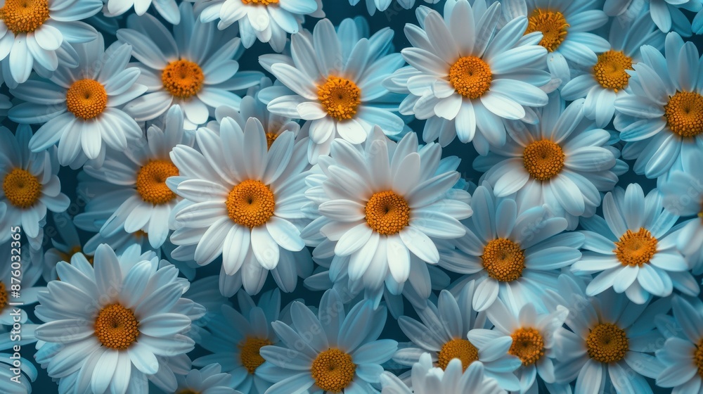 Fototapeta premium Daisies Close Up