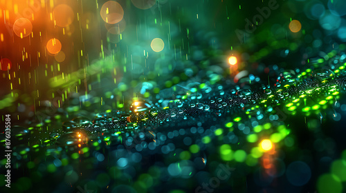 Wallpaper Mural Cyber Security Concept: Abstract Design Torontodigital.ca