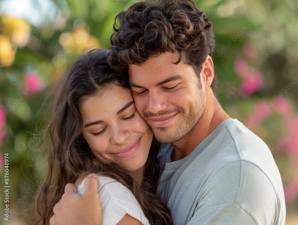 Romantic Couple Embracing in a Tender Moment, Man Giving Affection to Woman, Warm Embrace, Close-Up Portrait of Love and Intimacy, Outdoors, Summer, Sunny Day, Relationship Goals, Happy Couple, Romantic Couple Embracing in a Tender Moment, Man Giving Affection to Woman, Warm Embrace, Close-Up Portrait of Love and Intimacy, Outdoors, Summer, Sunny Day, Relationship Goals, Happy Couple,