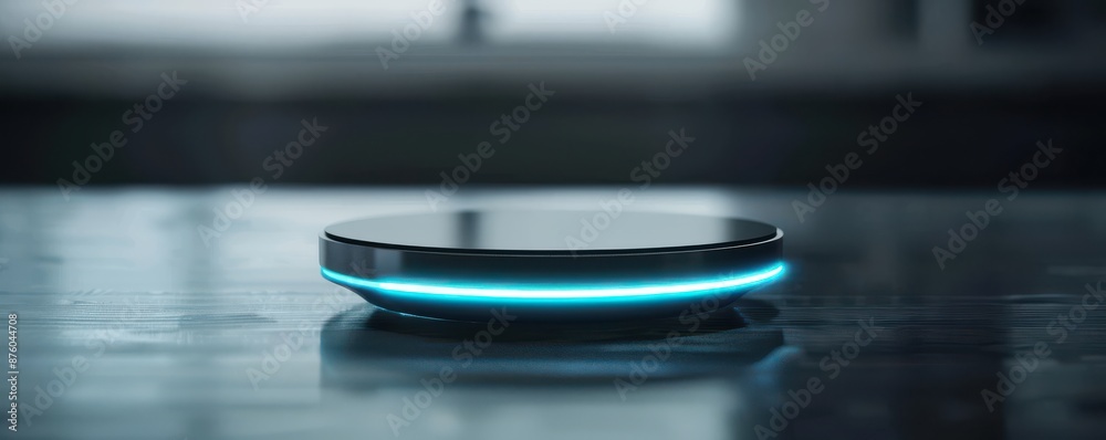 Holographic music player, futuristic sound device, highquality audio, sleek design Holographic music player, futuristic sound device, highquality audio, sleek design