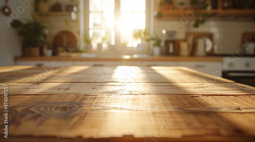 wooden table