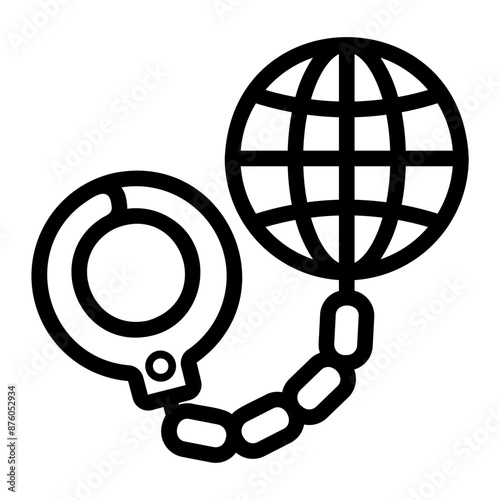 addiction Line Icon