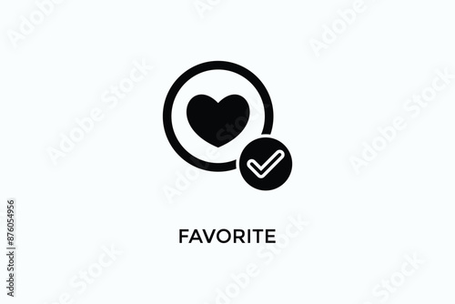 Favorite Vector Icon Or Logo Illustration